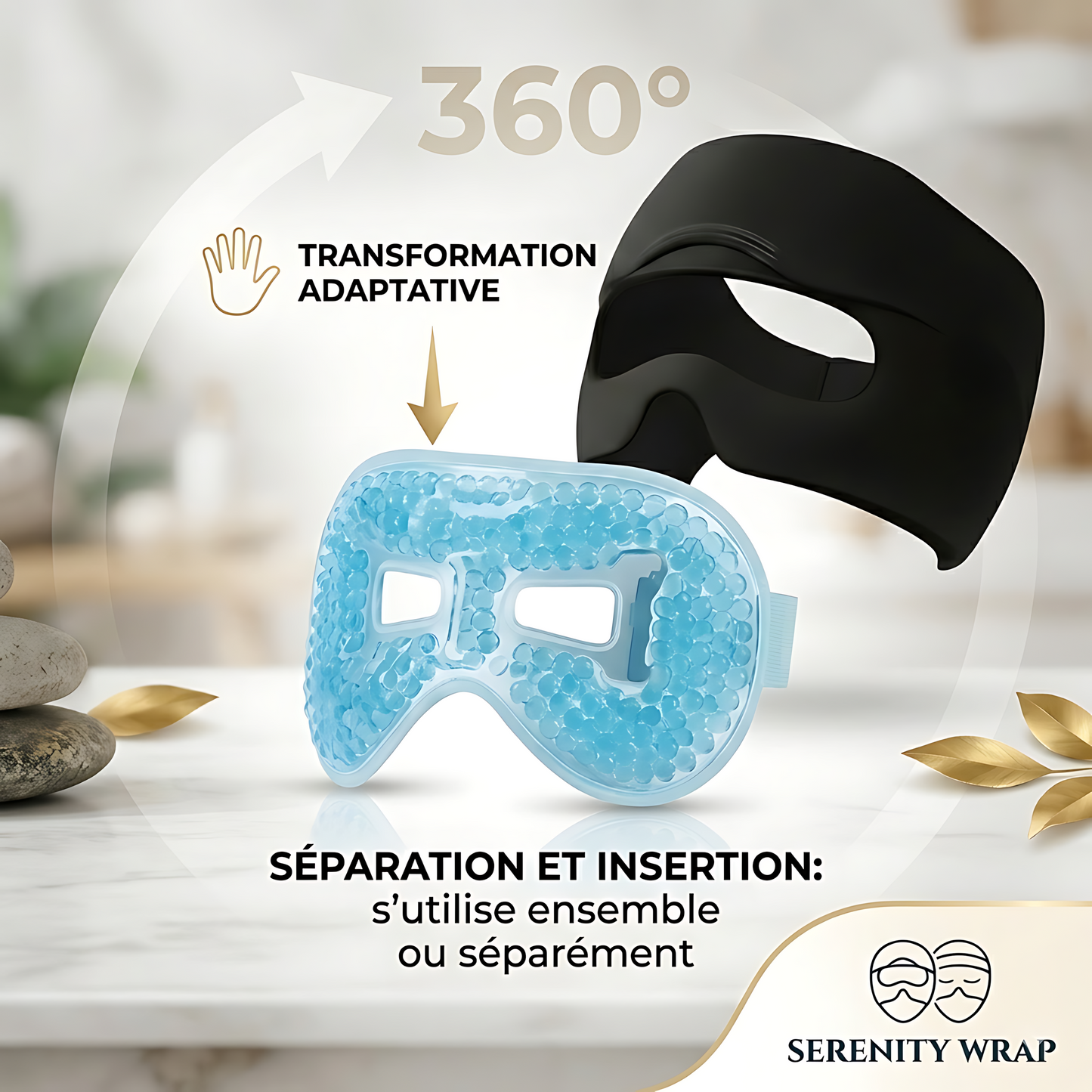 BakoVex™ Masque de Sommeil Anti-Migraine